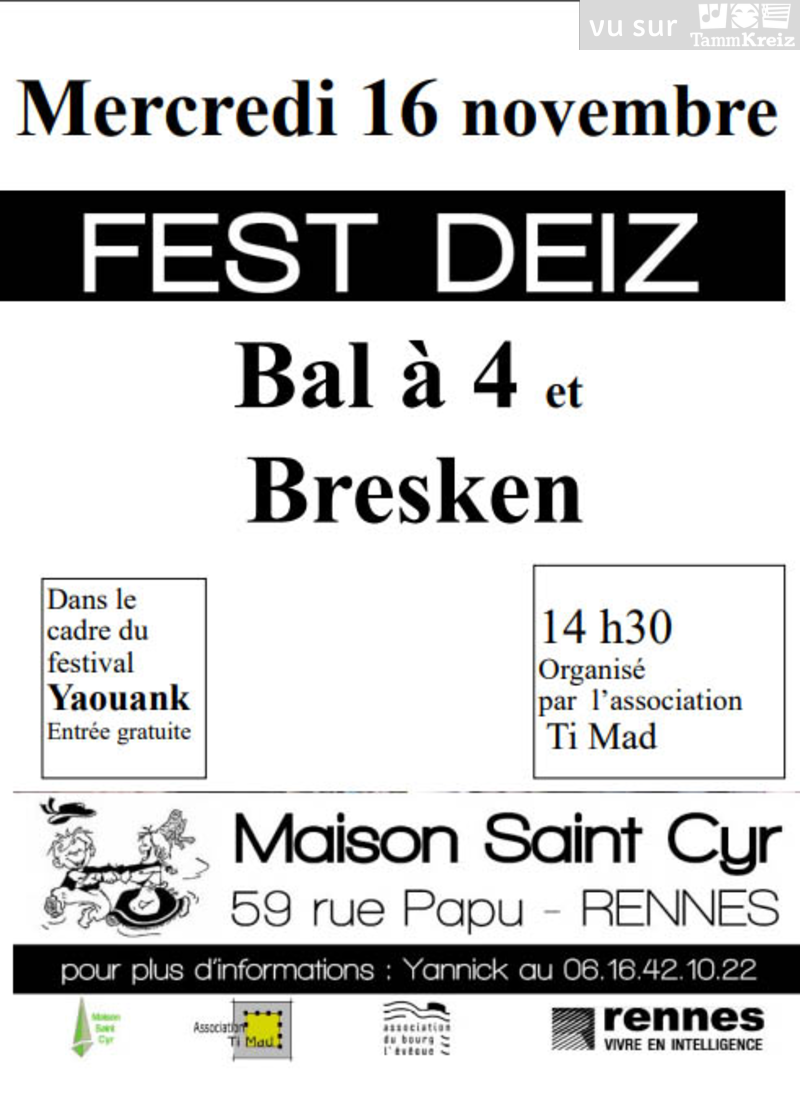 Fest Deiz à Rennes