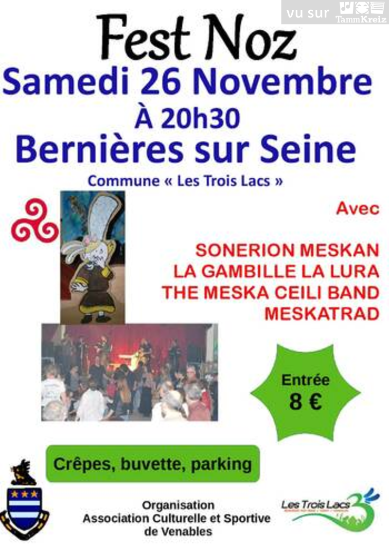 Fest-Noz/Bal folk à Les Trois Lacs