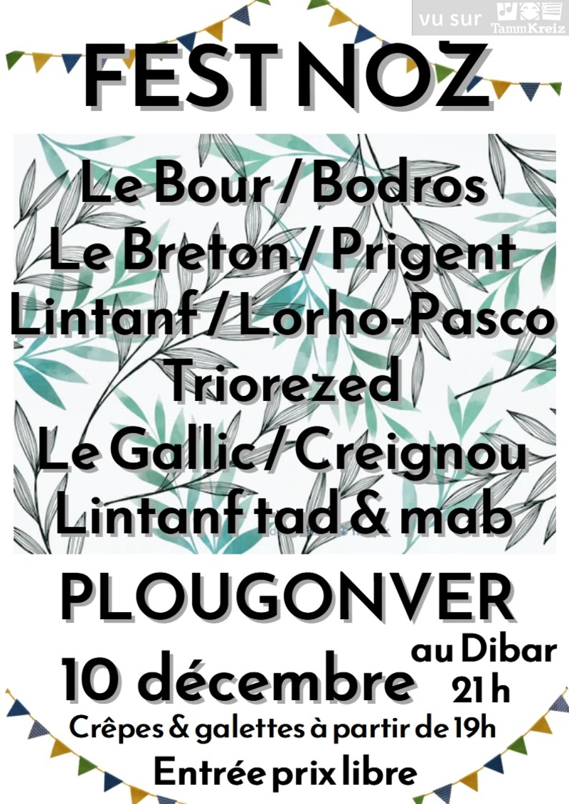 Fest Noz à Plougonver
