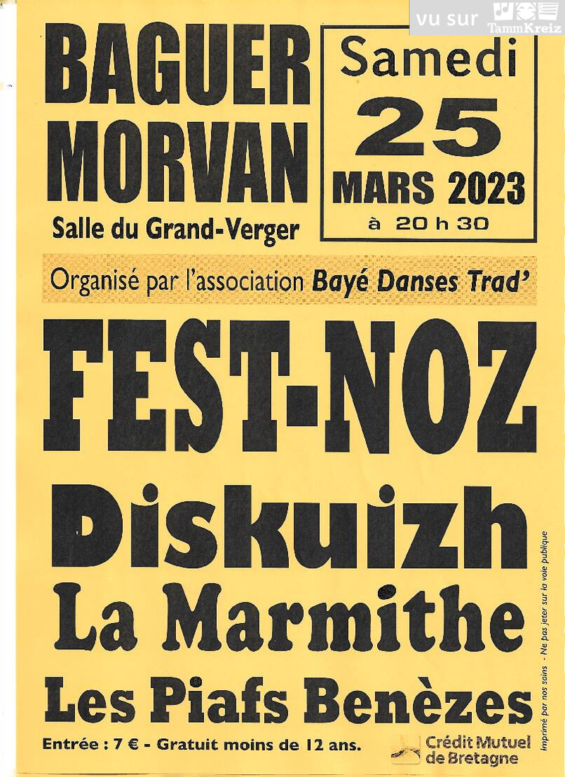 Fest Noz à Baguer-Morvan