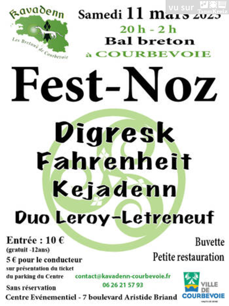 Fest Noz à Courbevoie