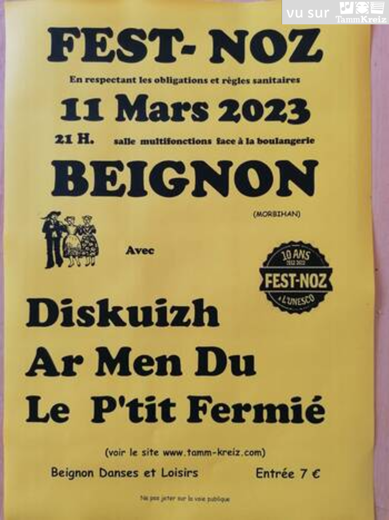 Fest Noz à Beignon