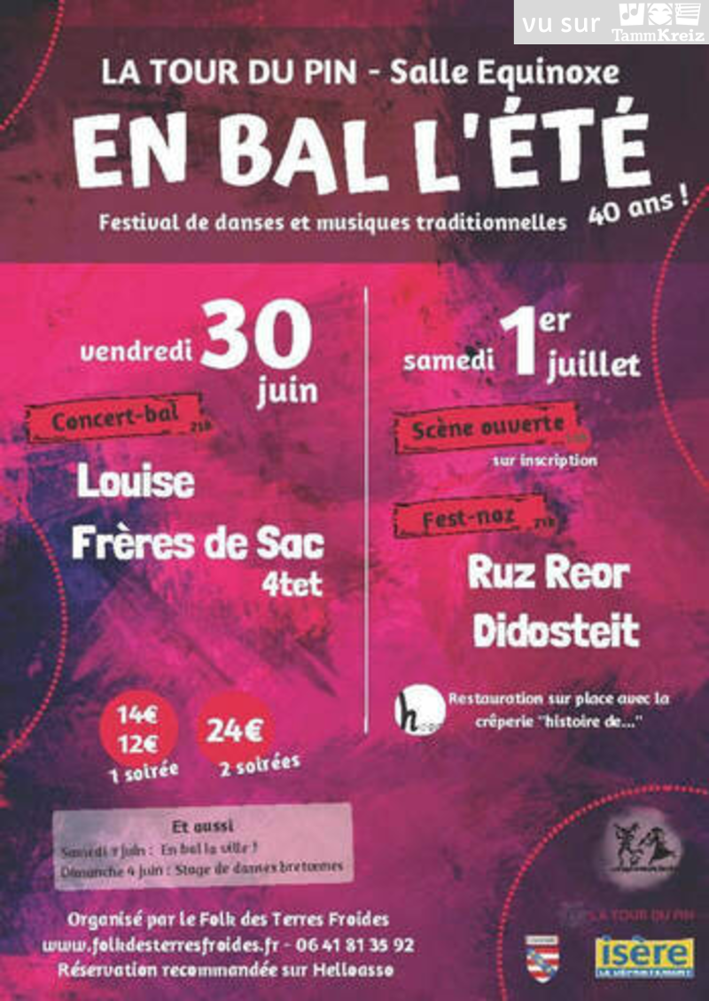Fest Noz à La Tour-du-Pin
