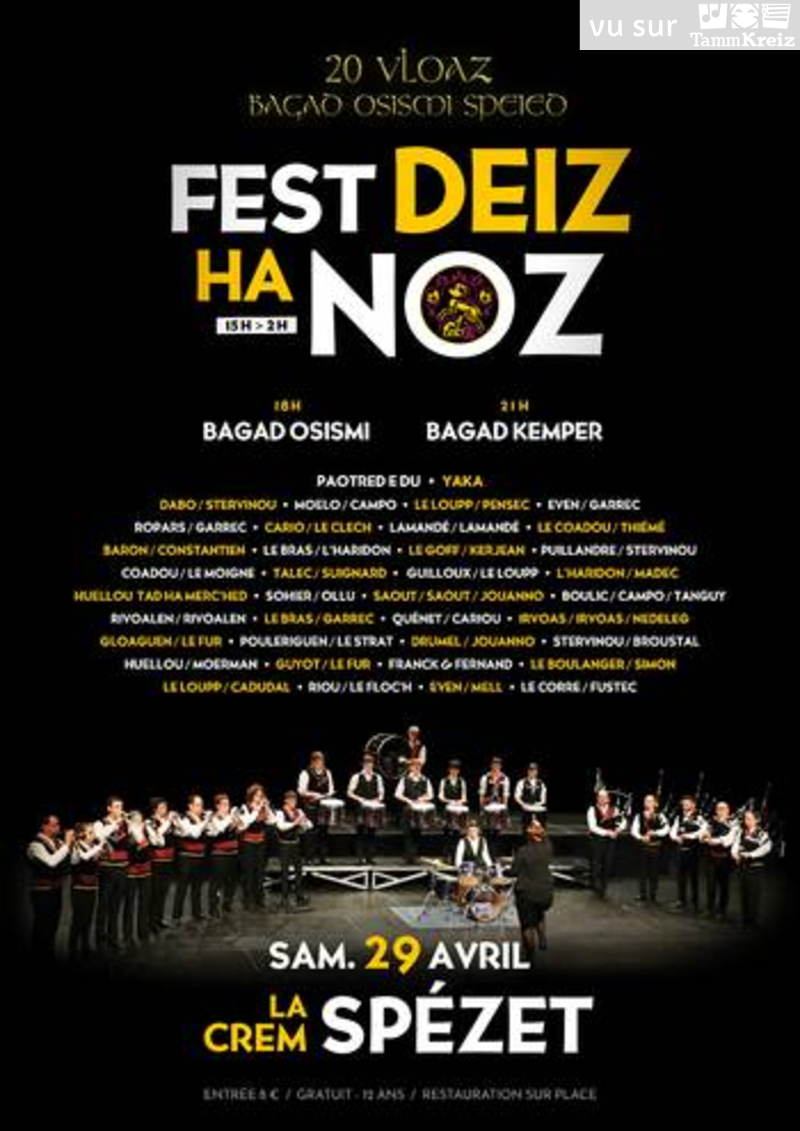 Fest-deiz ha noz à Spézet