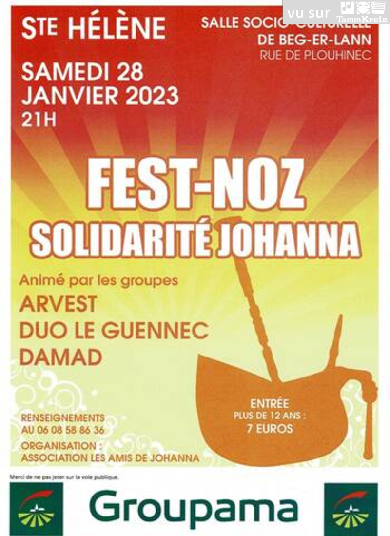 Fest Noz à Sainte-Hélène