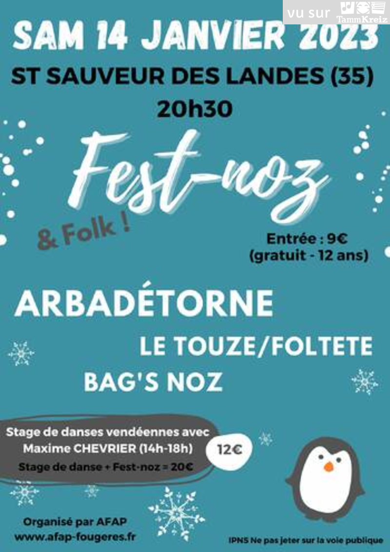 Fest Noz à Saint-Sauveur des Landes