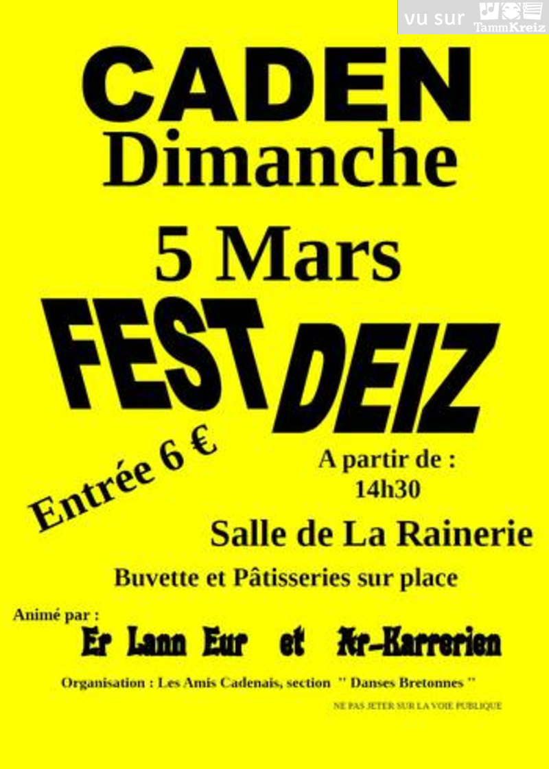 Fest Deiz à Caden