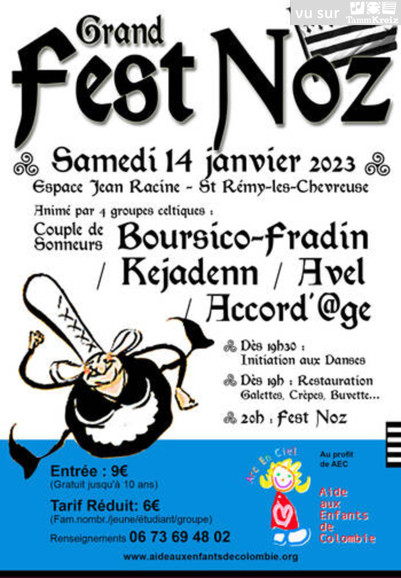 Fest Noz à Saint-Rémy-les-Chevreuses