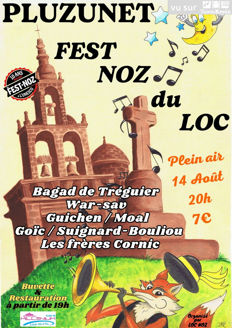 Fest Noz à Pluzunet