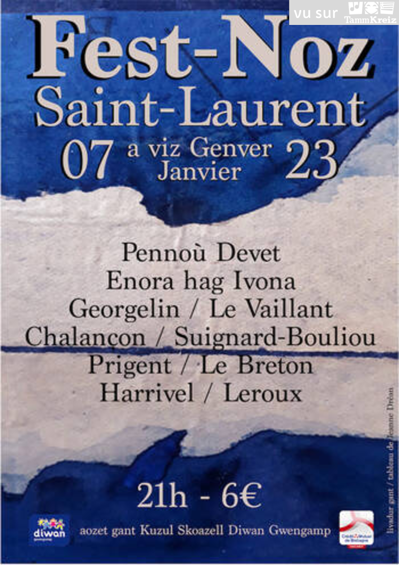 Fest Noz à Saint-Laurent
