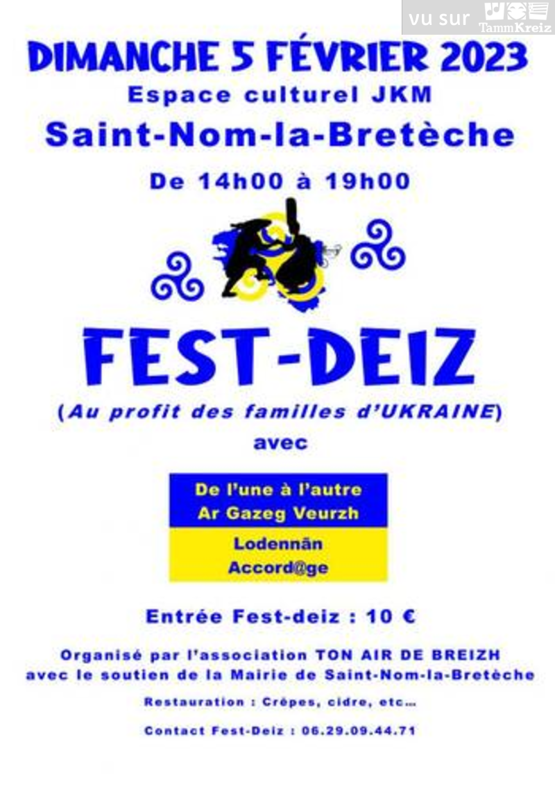 Fest Deiz à Saint-Nom-la-Bretèche
