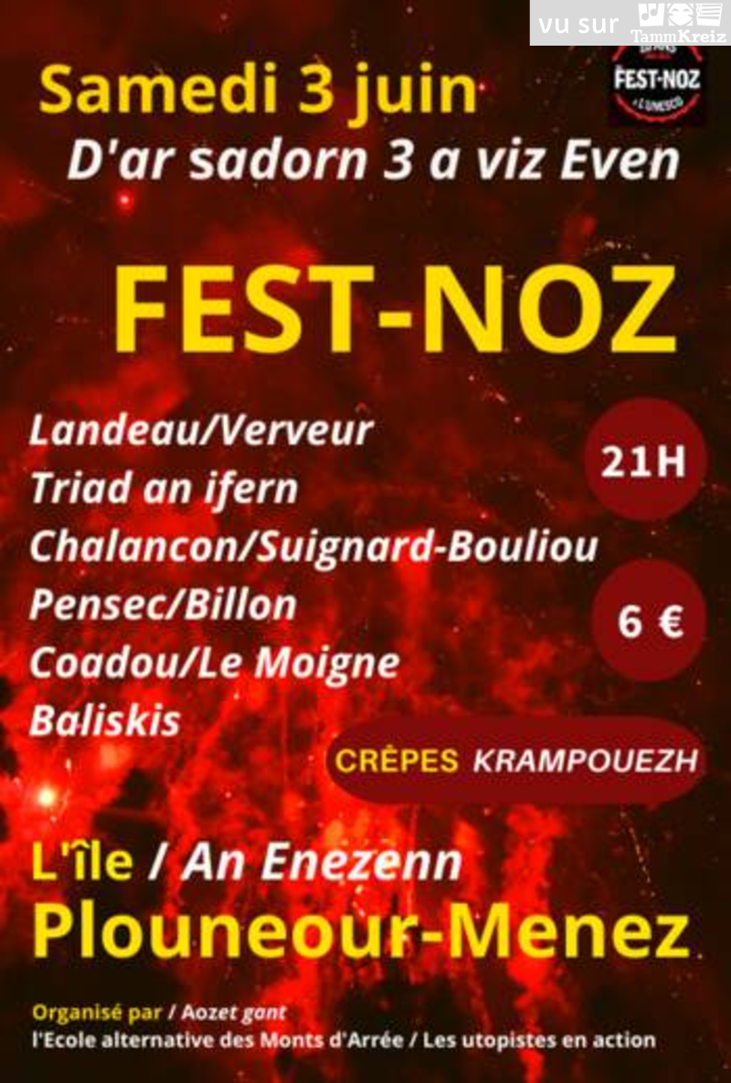 Fest Noz à Plounéour-Ménez