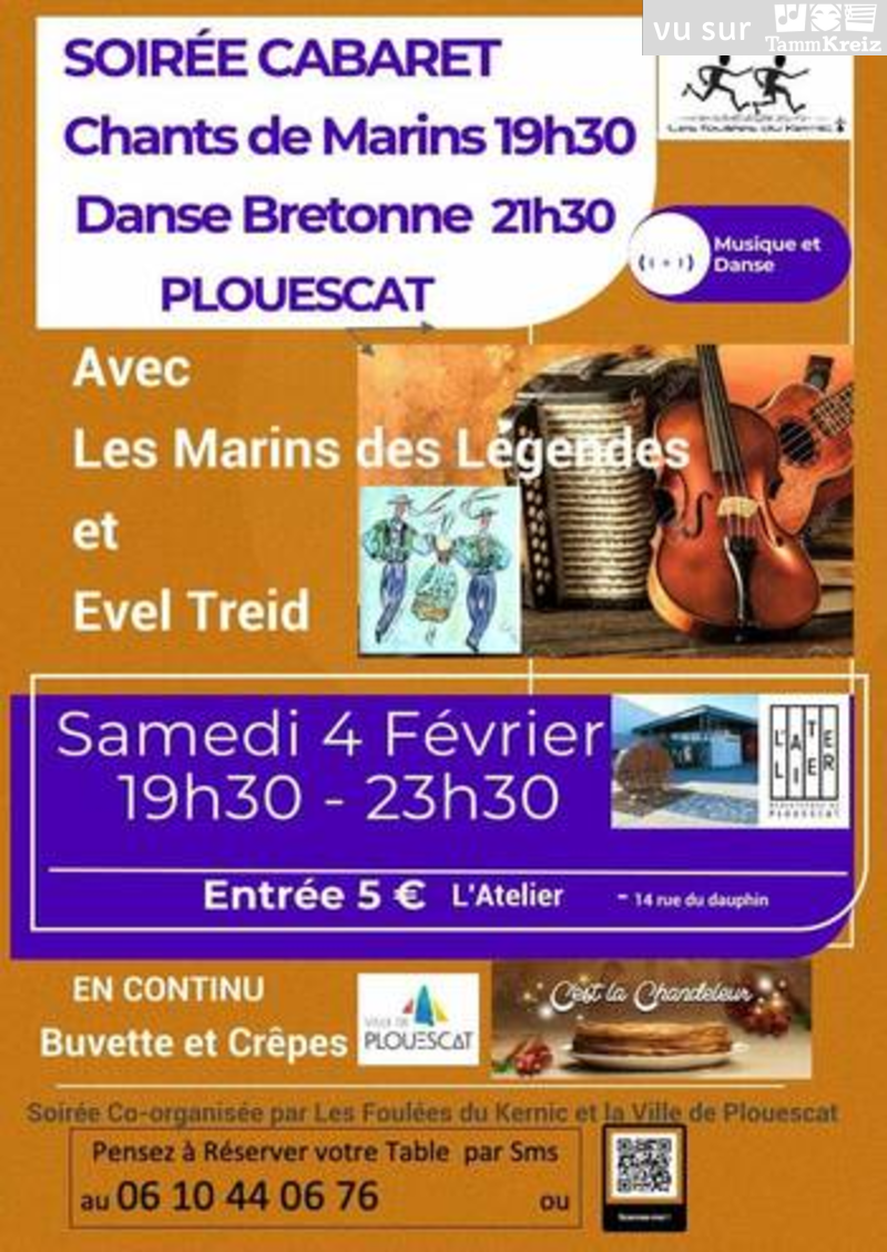 Concert et Fest-Noz à Plouescat