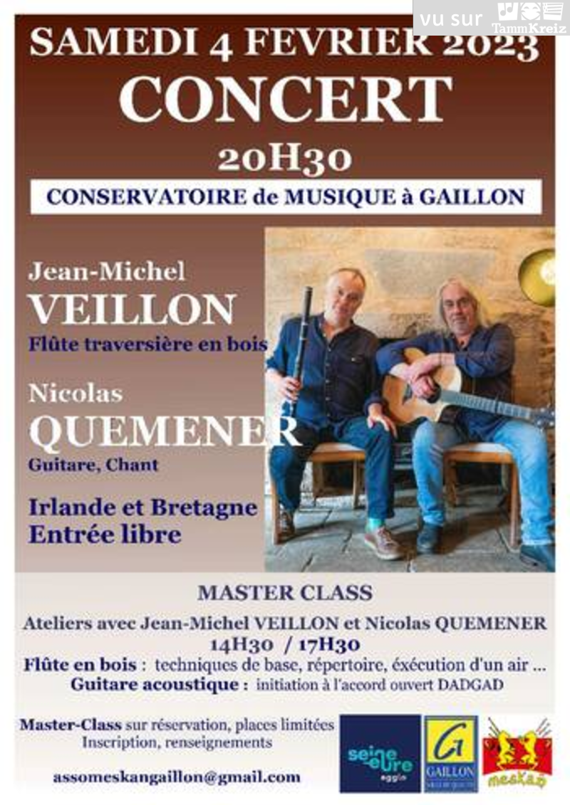 Concert à Gaillon