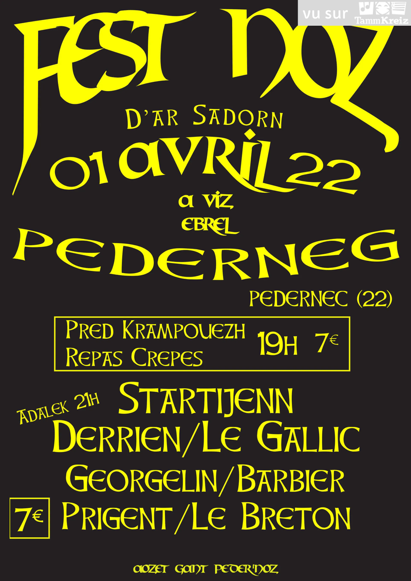 Fest Noz à Pédernec