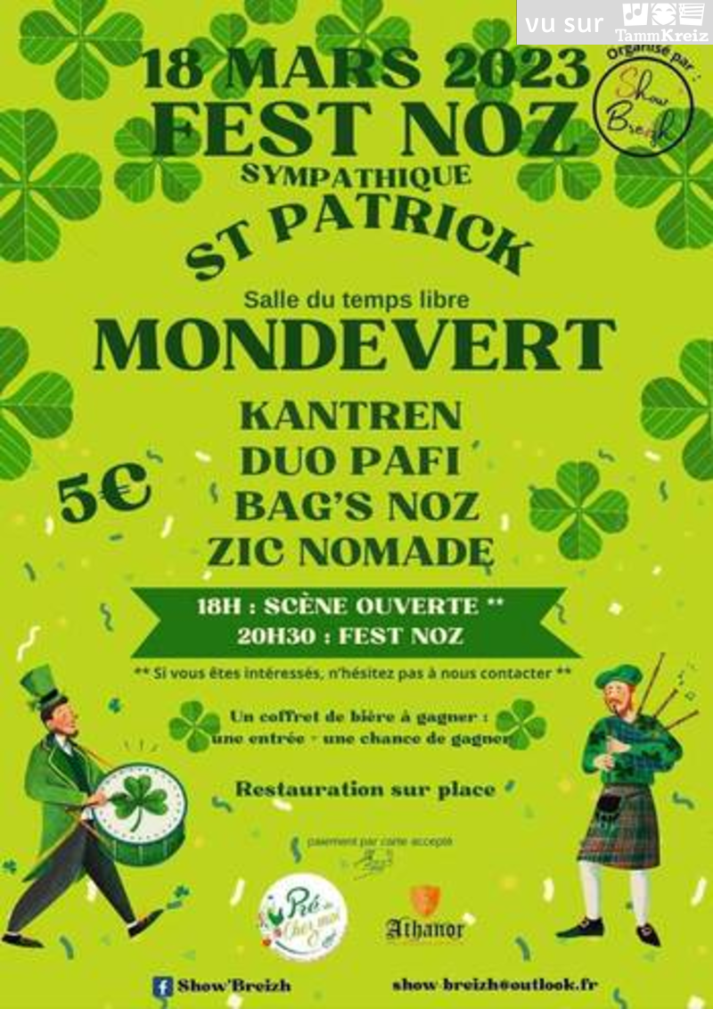 Fest Noz à Mondevert