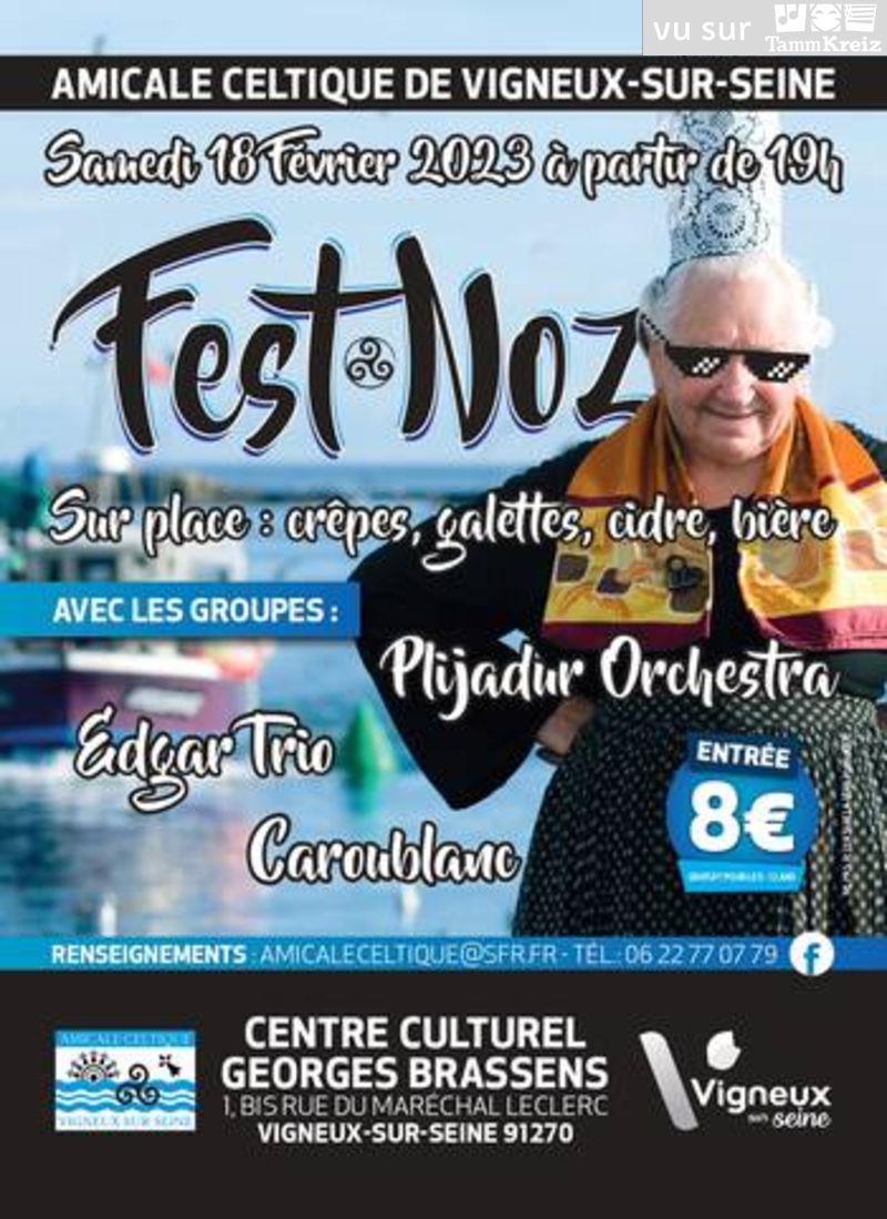 Fest Noz à Vigneux-sur-Seine