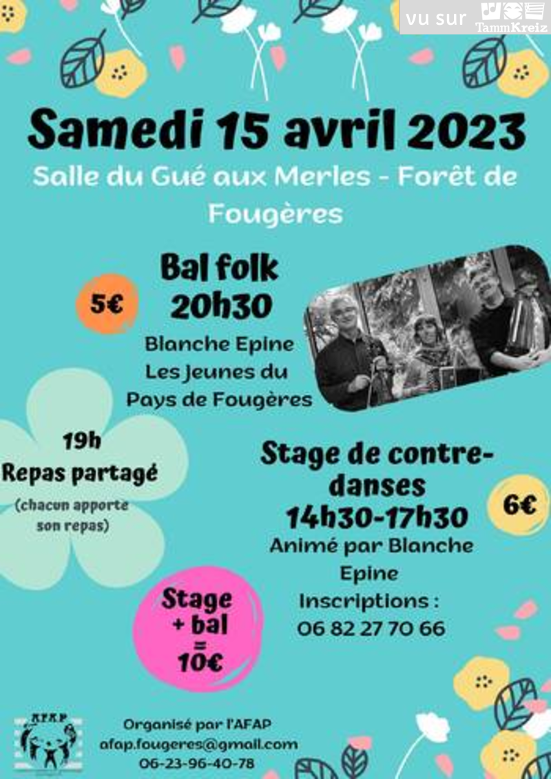 Fest-Noz/Bal folk à Fougères