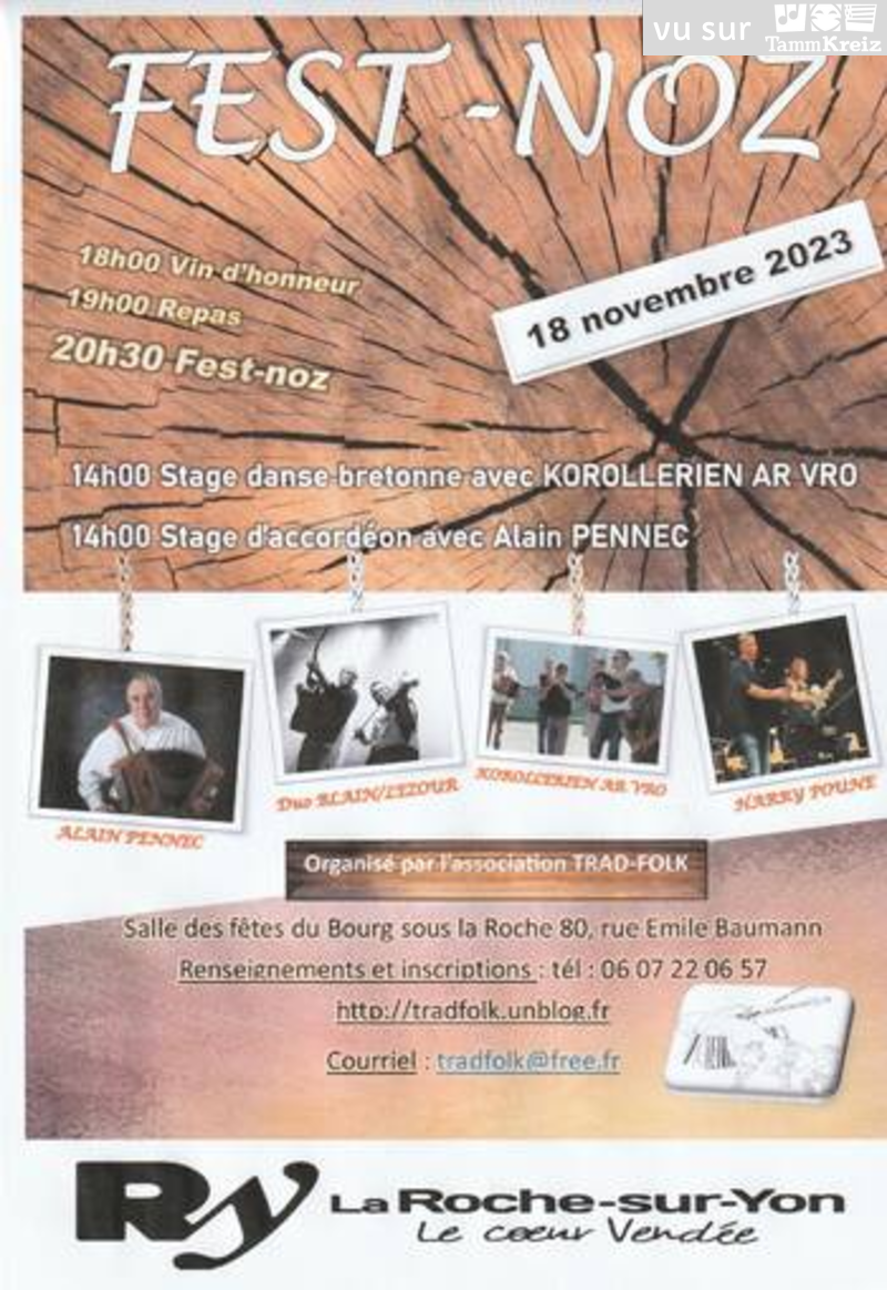 Fest Noz à La Roche-sur-Yon