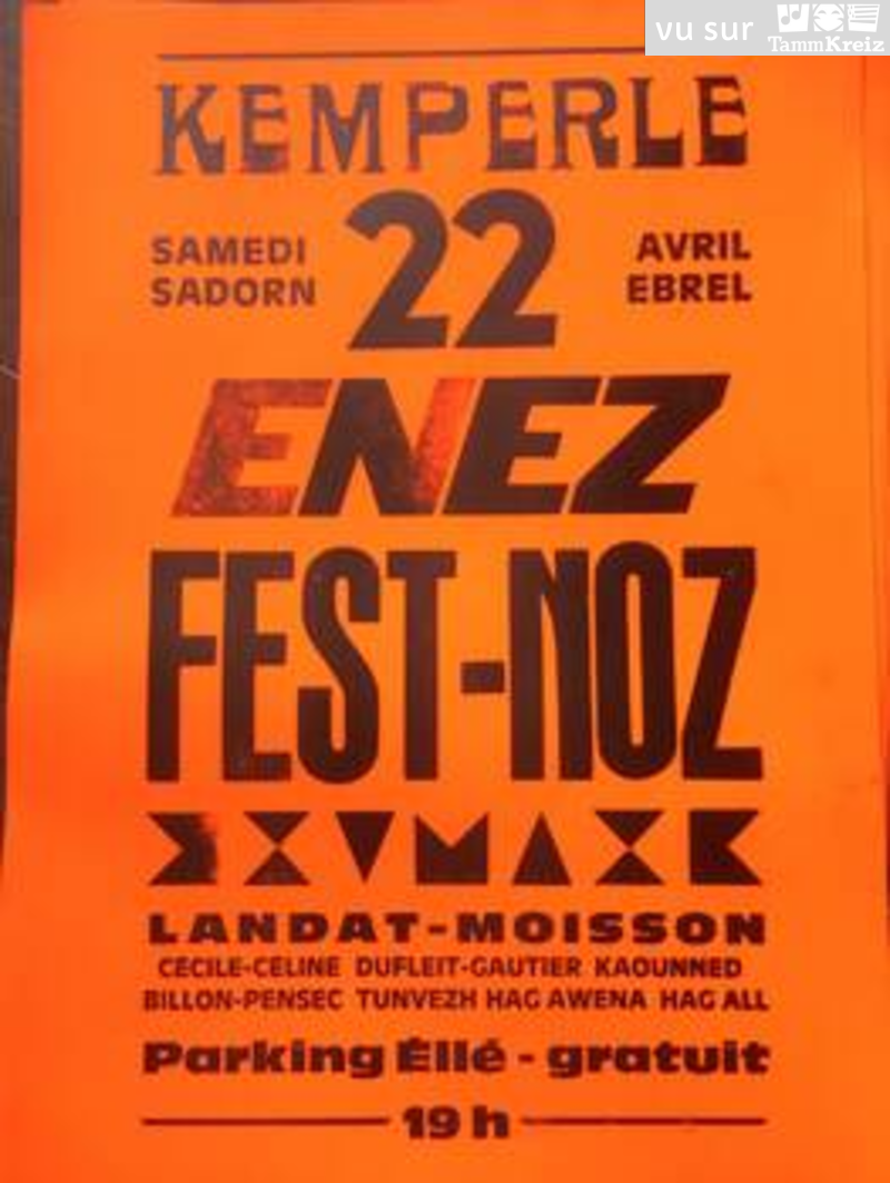 Concert et Fest-Noz à Quimperlé