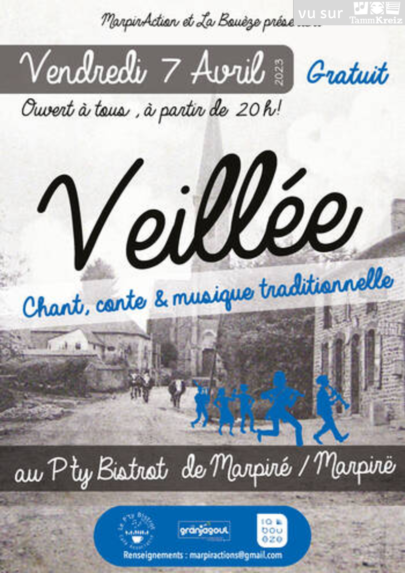 Veillée à Marpiré 