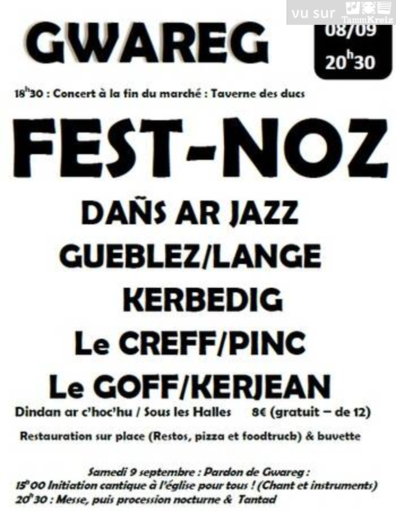 Fest Noz à Gouarec