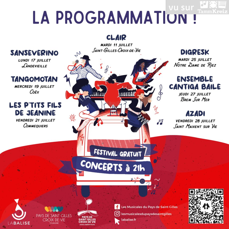 Concert et Fest-Noz à Notre-Dame-de-Riez