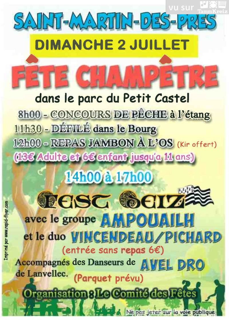 Fest Deiz&nbsp;à&nbsp;Saint-Martin-des-Prés