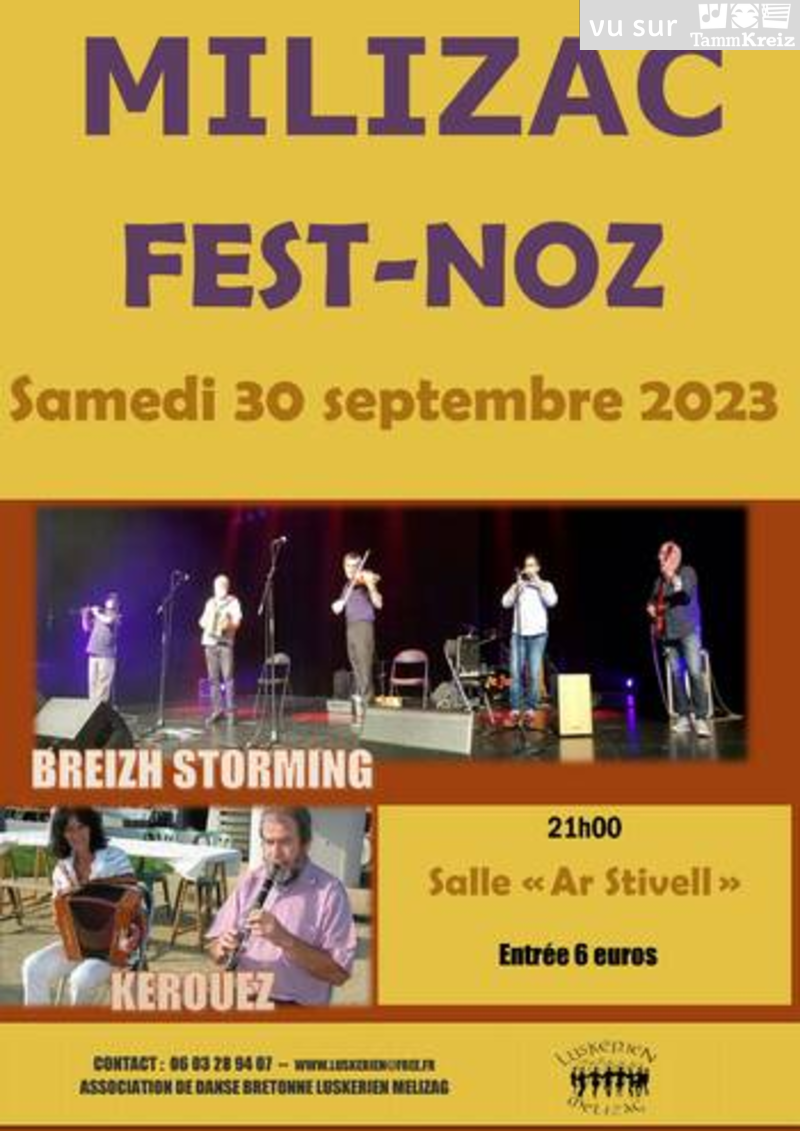 Fest Noz&nbsp;à&nbsp;Milizac