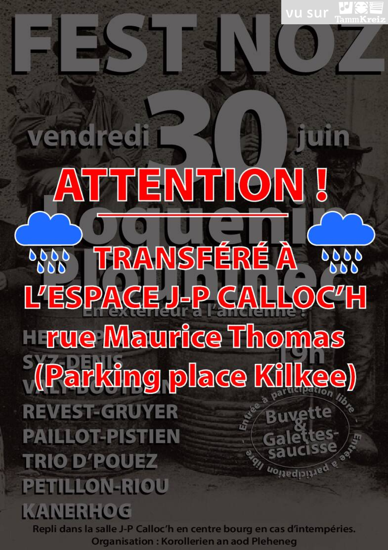 Fest Noz&nbsp;à&nbsp;Plouhinec