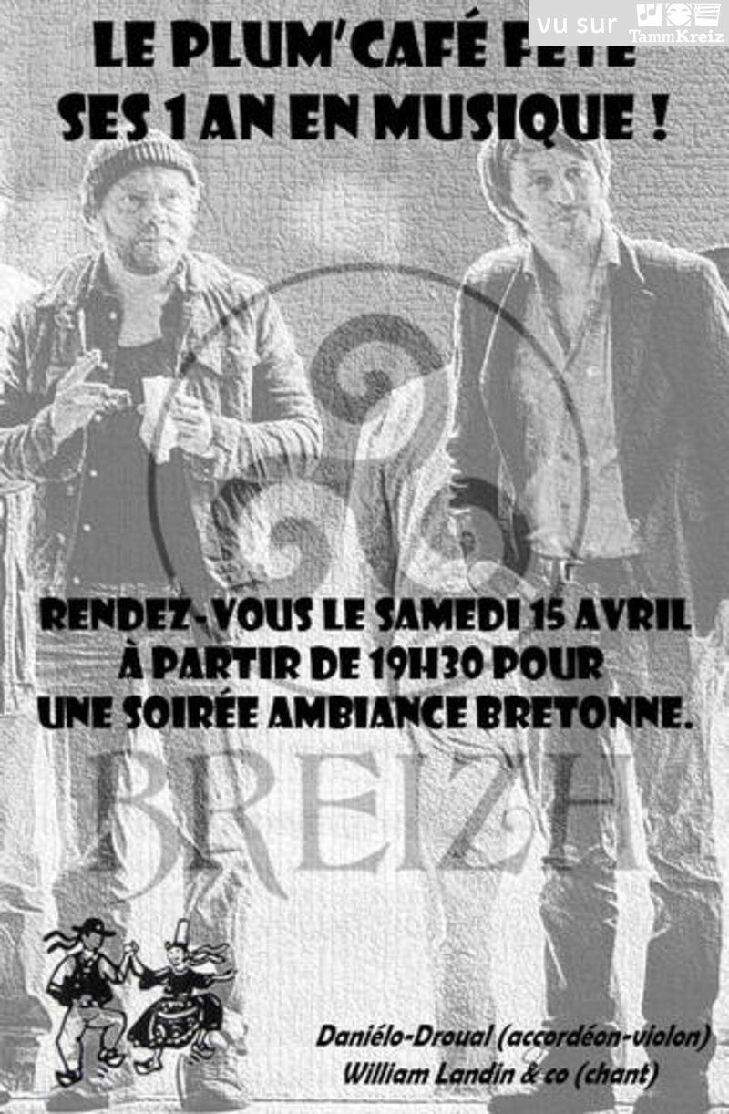 Concert et Fest-Noz à Plumaudan