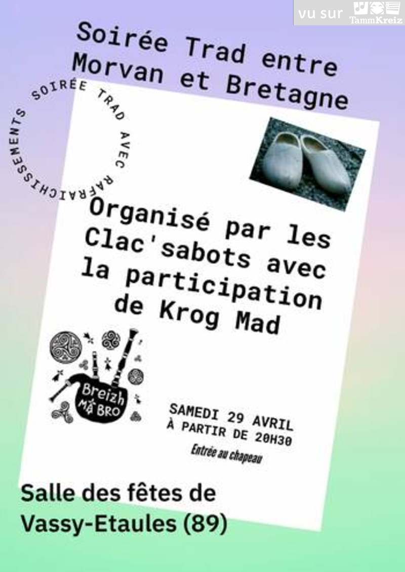 Spectacle et fest-noz à Vassy-Étaules