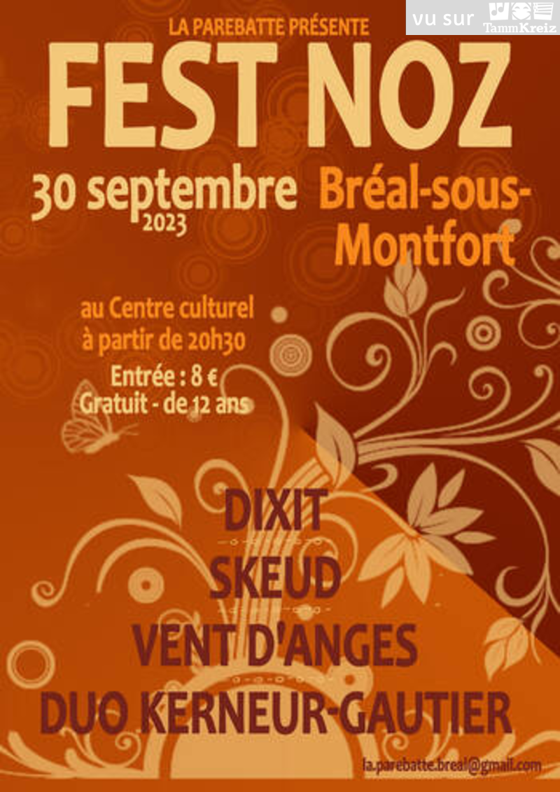Fest Noz à Bréal-sous-Montfort