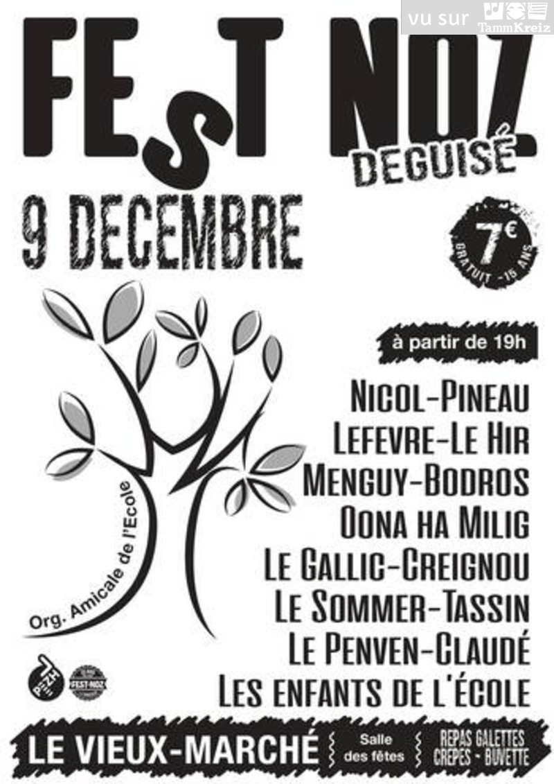 Fest Noz à Le Vieux-Marché