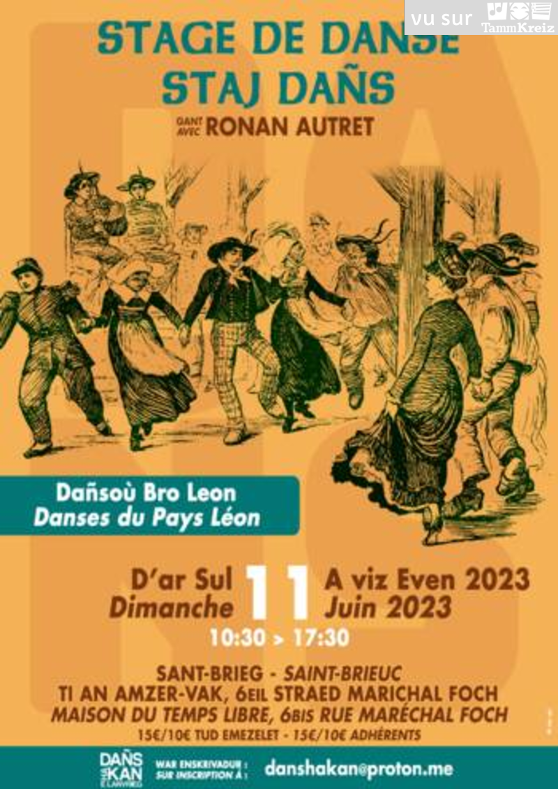 Stage à Saint-Brieuc