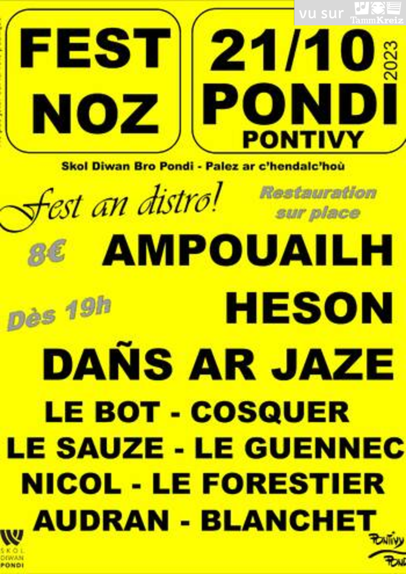 Fest Noz à Pontivy