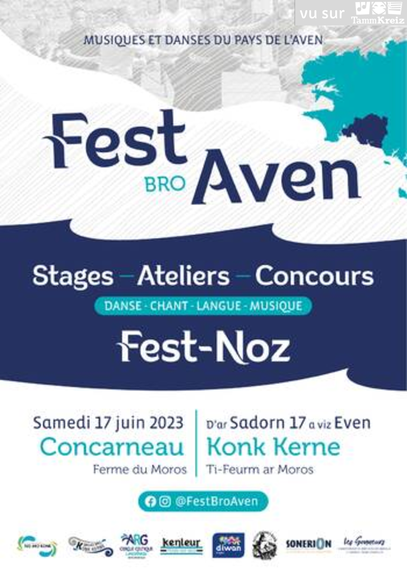 Spectacle et fest-noz à Concarneau