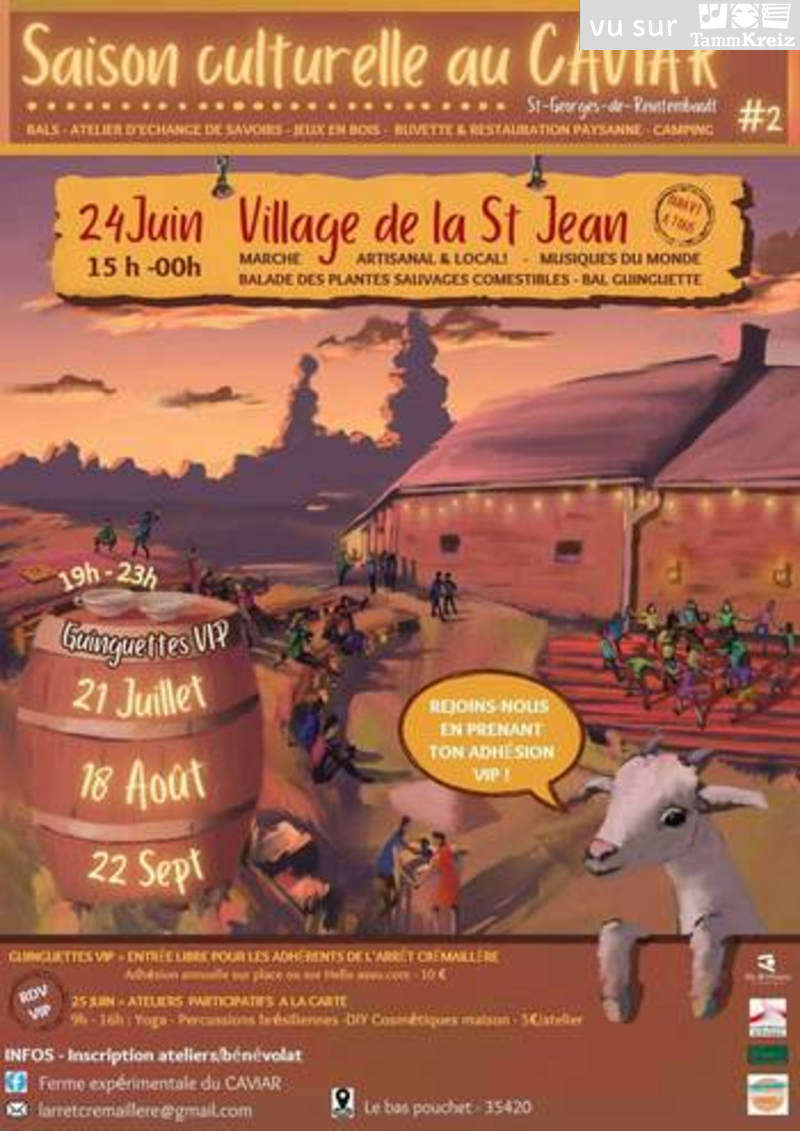 Fest-Noz/Bal folk à Saint-Georges-de-Reintembault