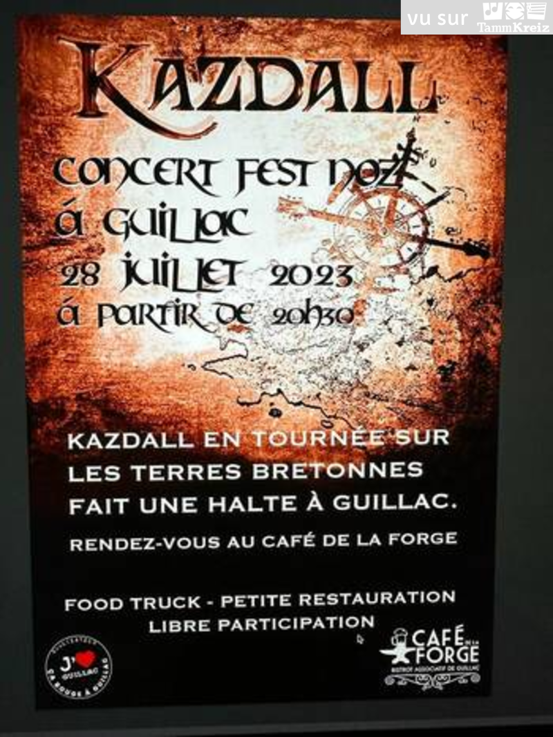 Concert et Fest-Noz&nbsp;à&nbsp;Guillac