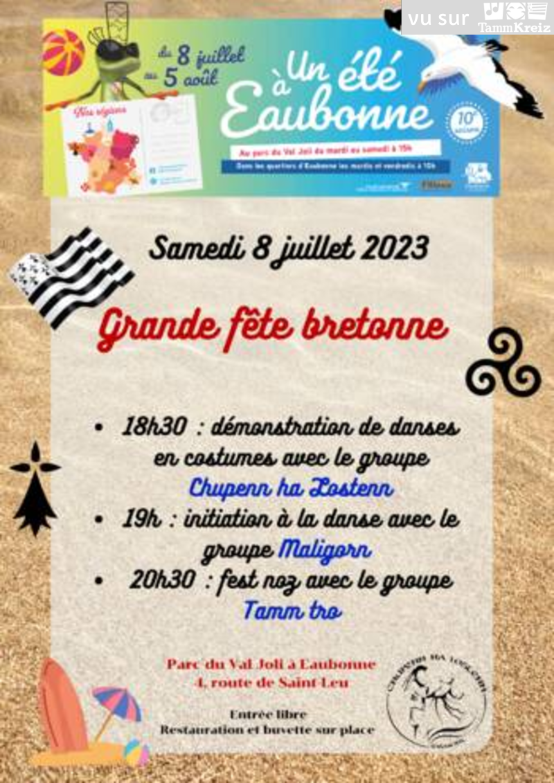 Fest Noz&nbsp;à&nbsp;Eaubonne