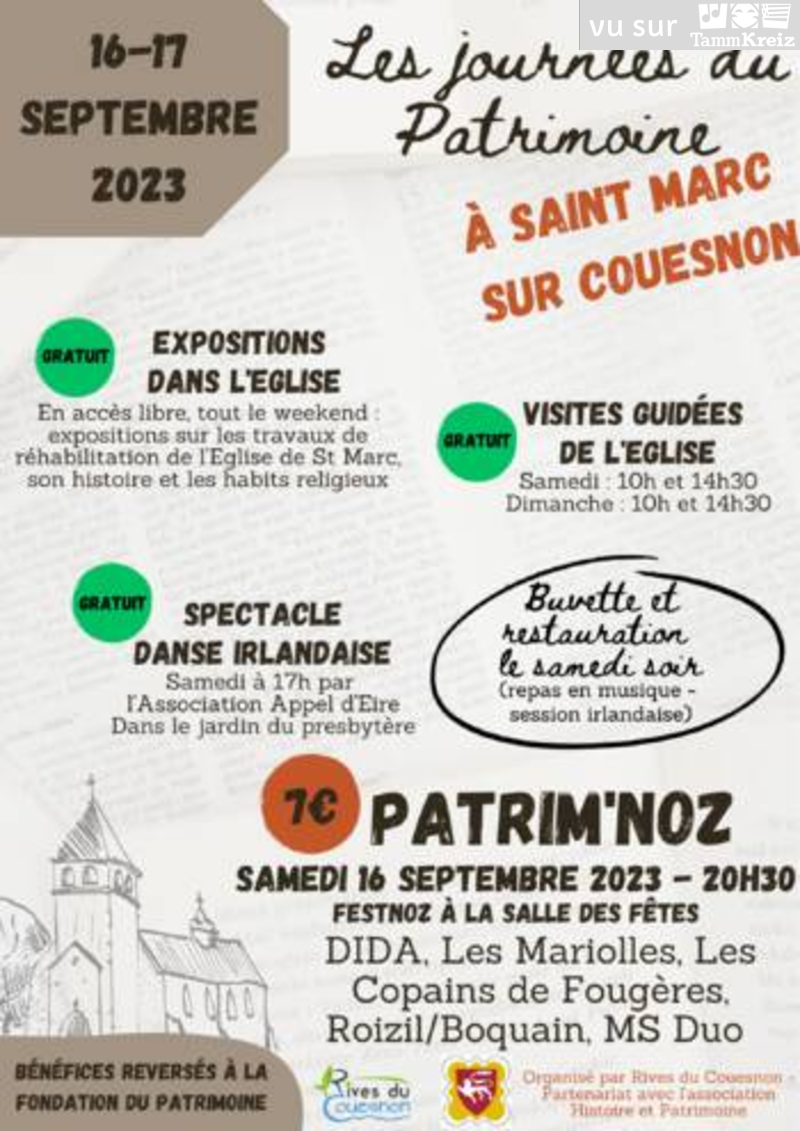 Fest Noz à Saint-Marc-sur-Couesnon