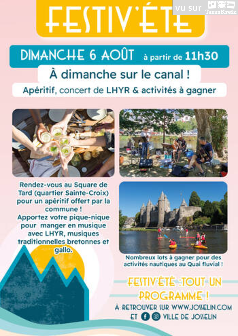 Animation à Josselin