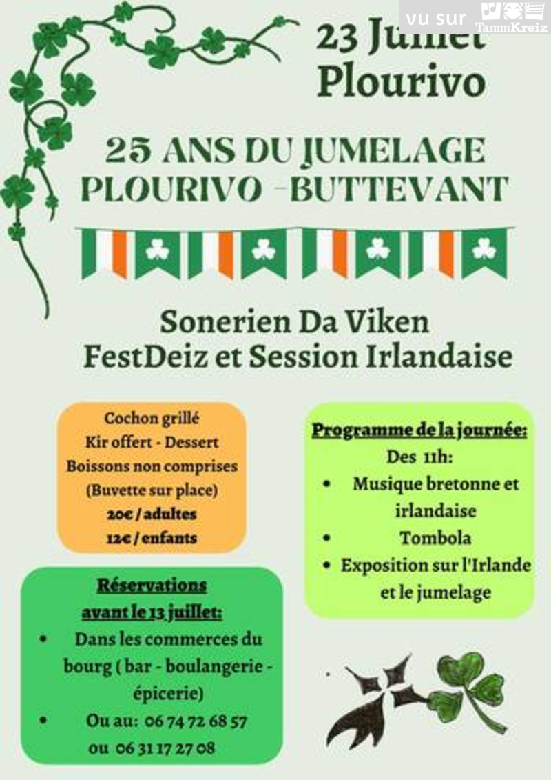 Concert et Fest-Deiz à Plourivo