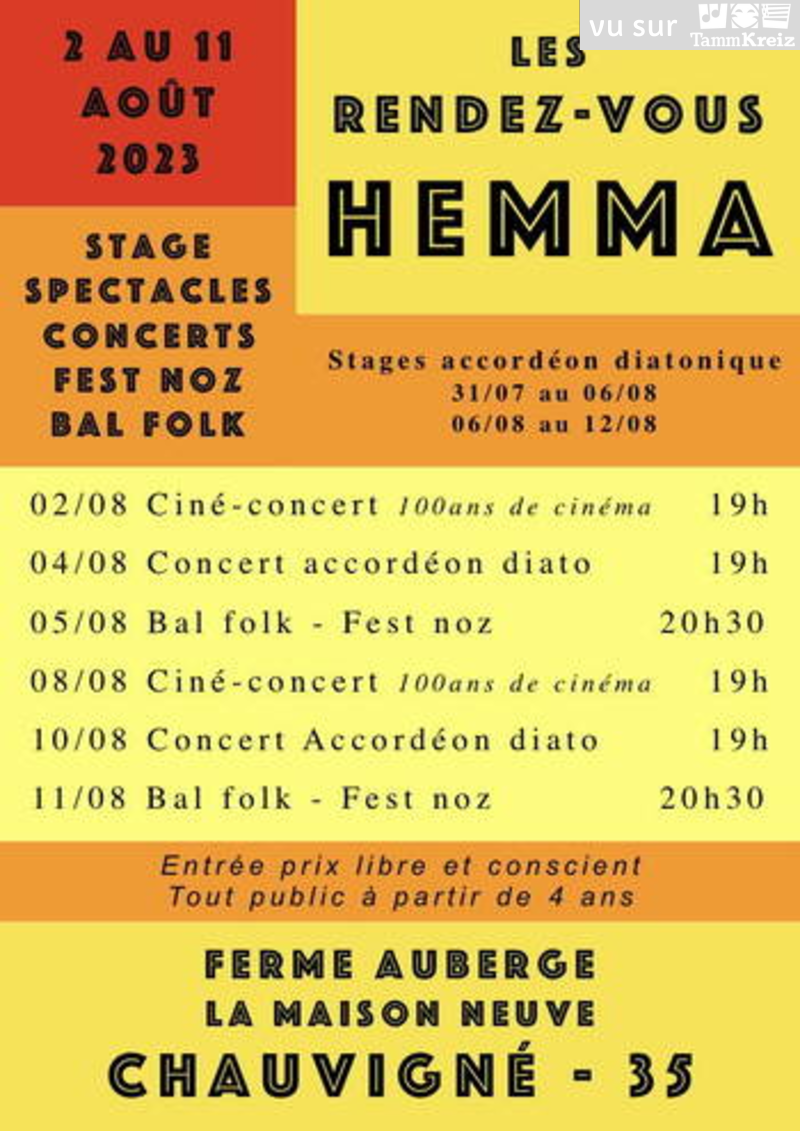Concert à Chauvigné