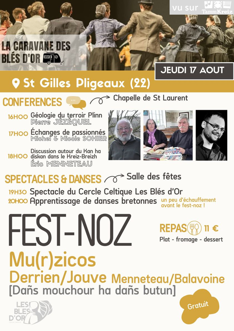 Fest Noz à Saint-Gilles-Pligeaux