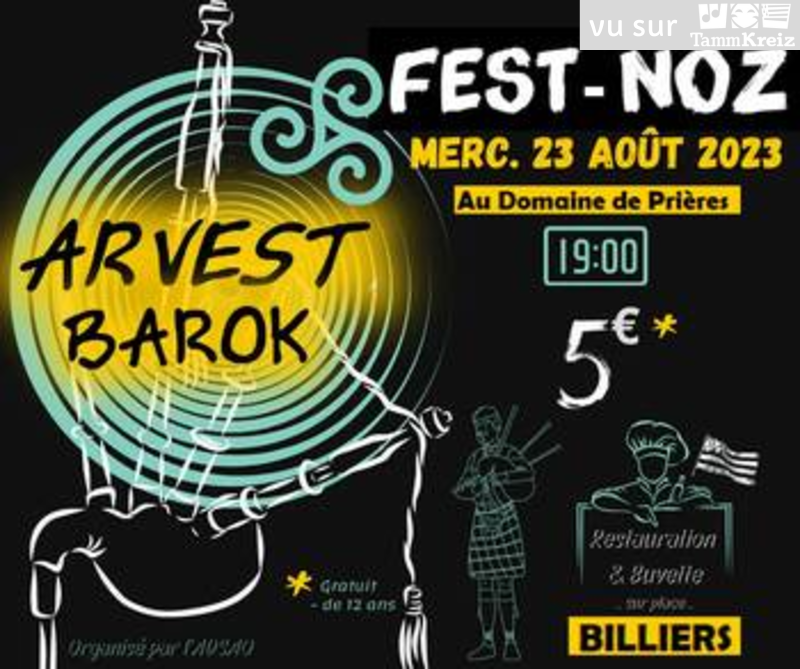 Fest Noz à Billiers