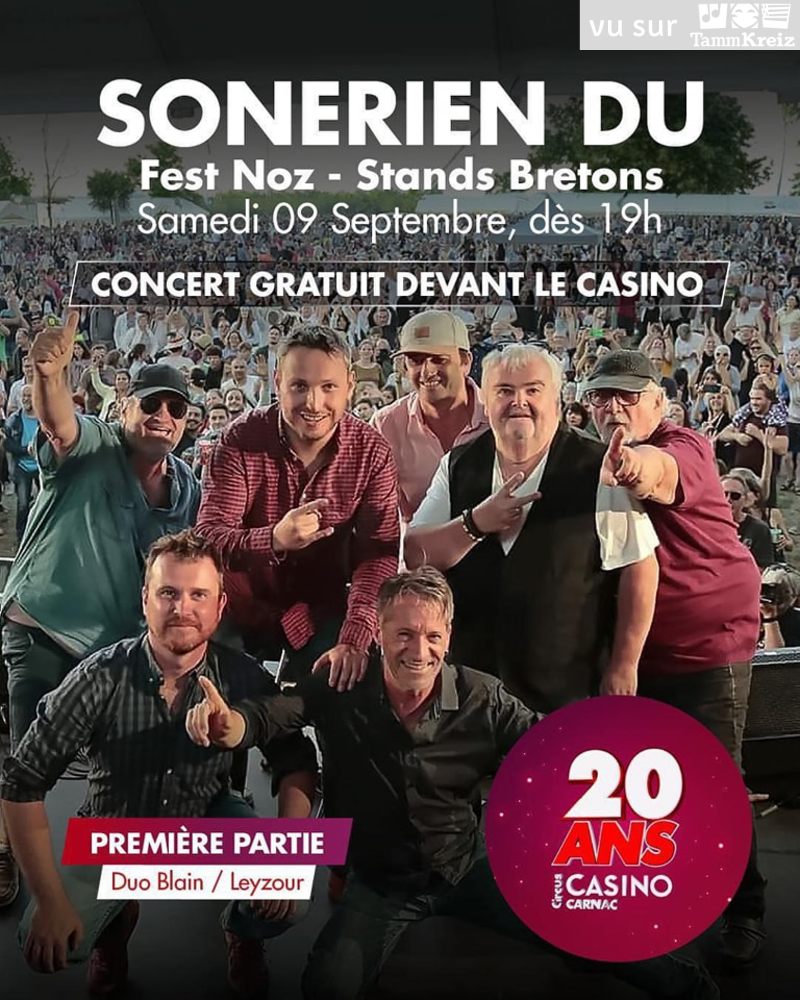 Concert et Fest-Noz à Carnac