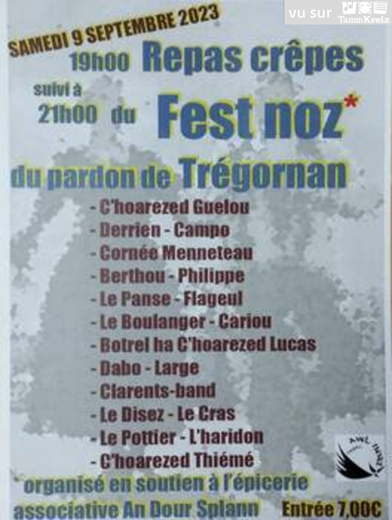 Fest Noz à Glomel