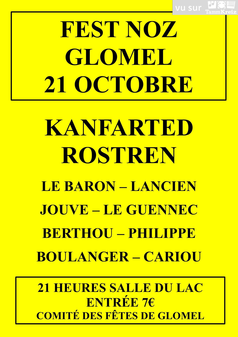 Fest Noz&nbsp;à&nbsp;Glomel