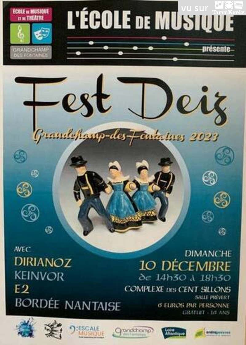 Fest Deiz à Grandchamp-des-Fontaines